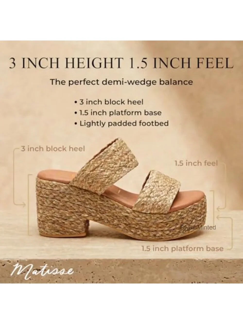 Woven Raffia Platform Wedge Sandals Bohemian Espadrille Summer Beach Shoes